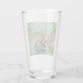 Taufe Jesu Christi Glas (Rückseite)