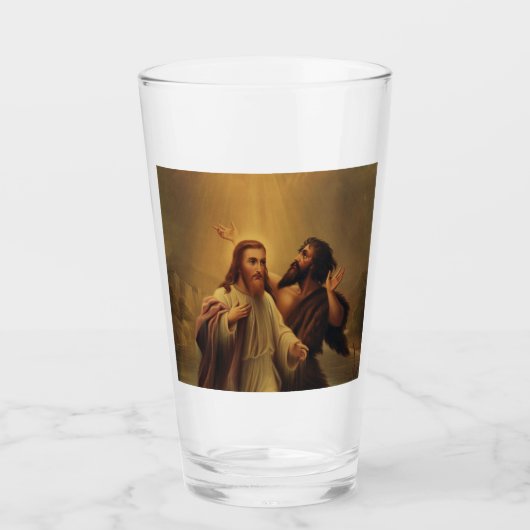 Taufe Jesu Christi Glas (Vorderseite)