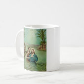 Taufe Jesu Christi Kaffeetasse (Vorderseite Links)