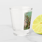 Taufe Jesu Christi Schnapsglas (Links)