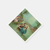 Taufe Jesu Christi Serviette (Ecke)