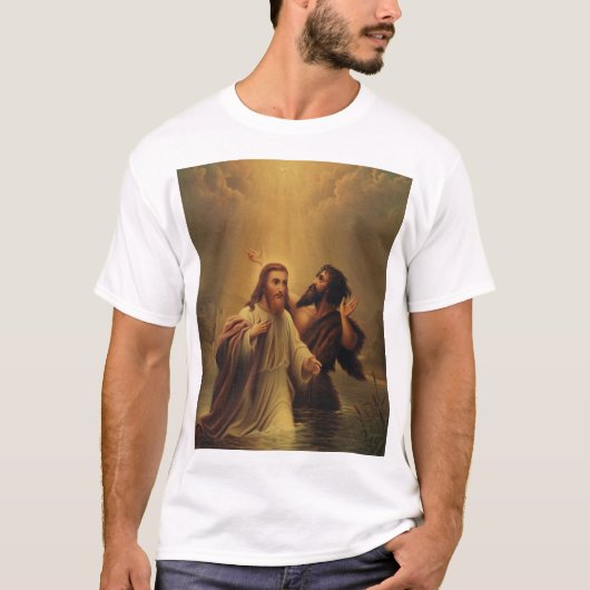 Taufe Jesu Christi T-Shirt (Vorderseite)
