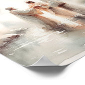 Taufe Jesu, Digitaldruck, Wasserfarbe Jesus Poster (Ecke)