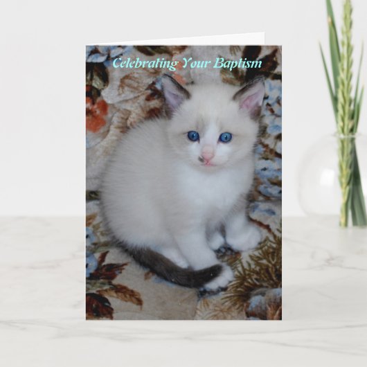 Taufe Karte (Vorderseite)