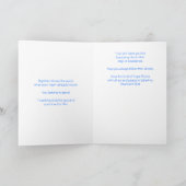 Taufe Karte (Innenseite)