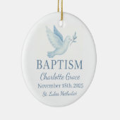 Taufe Keramik Ornament Keepake (Rechts)
