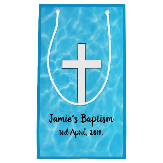 Taufe Kleine Geschenktüte (Vorderseite)