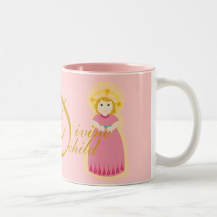 Taufe, Kommunion, das Mug-Cost. der Bestätigung Zweifarbige Tasse