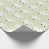Taufe-Lamm Geschenkpapier (Ecke)
