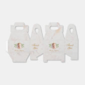 Taufe Marmor Foto Blätter Foliage Botanisch Geschenkschachtel (Ungefaltet)