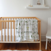 Taufe mit Cross, Bunny Fleece Blanket