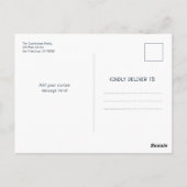 Taufe | Modern + Einladungen für Fotos (Rückseite)