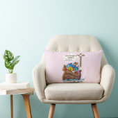 Taufe Noahs Arktochter Personalisiert Lendenkissen (Stuhl )