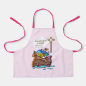 Taufe Noahs Arktochter Personalisiert Schürze (Vorderseite)