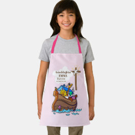 Taufe Noahs Arktochter Personalisiert Schürze