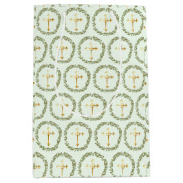 Taufe Olivenhaine & Goldenes Kreuz Mittlere Geschenktüte