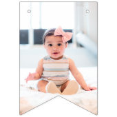 Taufe Party Dekoration Personalisiert 16 Foto Wimpelkette (Erste Fahne)