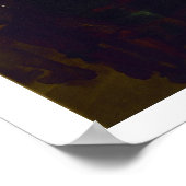 Taufe Pocahontas Vintag Art Print Poster (Ecke)