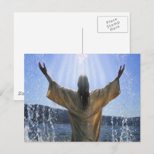 Taufe Postkarte (Vorne/Hinten)