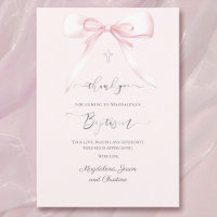 Taufe rosa Bogen vielen Dank für Ihr Kommen