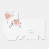 Taufe Rosa Rosa Blumenmädchen vielen Dank Geschenkschachtel (Ungefaltet)