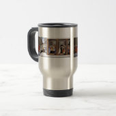 Taufe Sandro Botticelli- von St. Zenobius Reisebecher (Vorderseite Links)