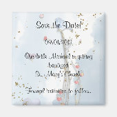 Taufe Save the Date Magnet (Vorne)