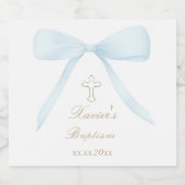 Taufe Schaumweinetikett (Einzelnes Label)