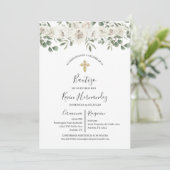 Taufe Spanische Einladung (Stehend Vorderseite)