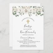 Taufe Spanische Einladung (Vorne/Hinten)