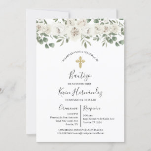 Taufe Spanische Einladung