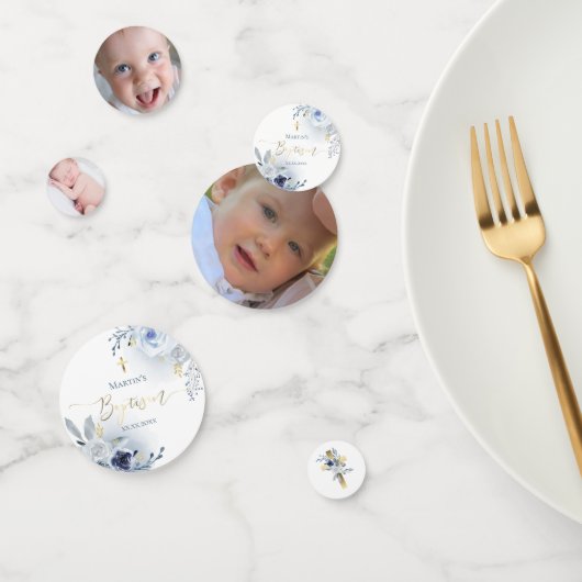 Taufe staubige Blüten Konfetti (Gruppe)