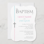 Taufe Taufe Einladung (Vorderseite)