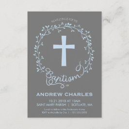 Taufe, Taufeinladung - Baby laden ein Einladung