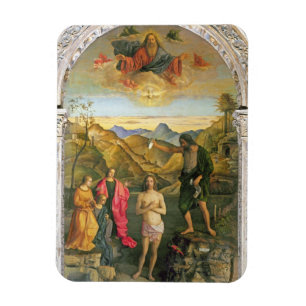 Taufe von Christus, JohannesAltarpiece Magnet
