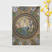 Taufe von Christus Karte (Gelbe Blume)