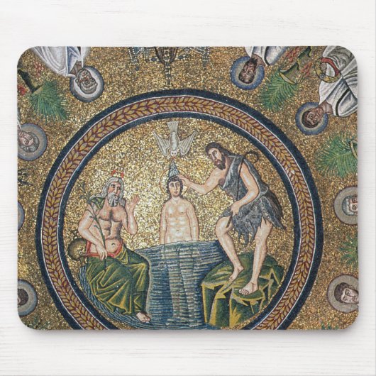 Taufe von Christus Mousepad (Vorne)
