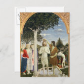 Taufe von Christus Postkarte (Vorne/Hinten)