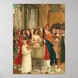 Taufe von Clovis - Saint Giles Fine Art Poster