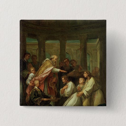 Taufe von St Augustine Button (Vorderseite)