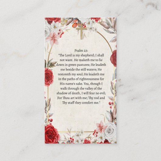 Taufe, Weihnachten, Eleganz, Geschlechterneutral, Begleitkarte (Vorderseite)