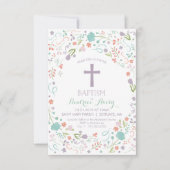 Taufe, Weihnachten - Individuelle Einladung (Vorderseite)