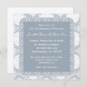 Taufe/Weihnachts-Einladung für Junge Einladung (Vorne/Hinten)