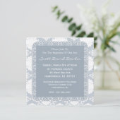 Taufe/Weihnachts-Einladung für Junge Einladung (Stehend Vorderseite)