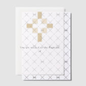 Taufeinladung Pergament Einladungen (Versetzt (Einladung))