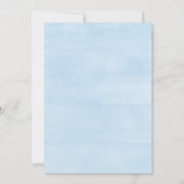 Taufeinladungen - Christening Invitation Boys Einladung (Rückseite)