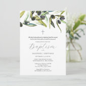 Taufeinladungen religiöse Zweigniederlassung für O Einladung (Stehend Vorderseite)