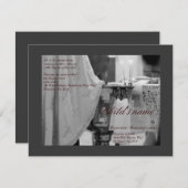 Taufen Einladung (Vorne/Hinten)