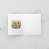 Taufengel Einladung Karte (Innenseite)