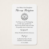 Taufgebet | Carmel (Rückseite)